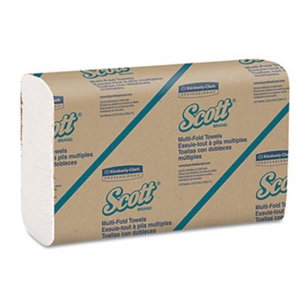 Kimberly-Clark Professional Scott Multifold Paper Towels, White 01804  CPC